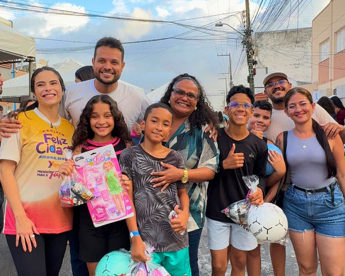 Projeto “Criança Feliz” leva alegria e diversão ao bairro Siqueira Campos 