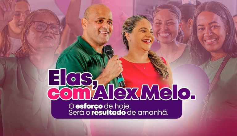 Projeto 'Elas com Alex Melo' será realizado neste domingo em Aracaju