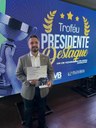 Ricardo Vasconcelos recebe Troféu Presidente Destaque 2023 em Brasília