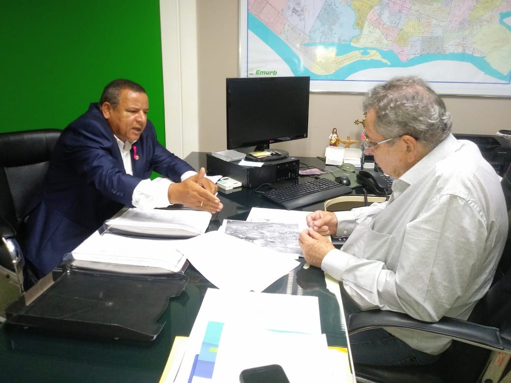 Robalo: Américo avança em negociações com Emurb e melhorias já podem ser sentidas