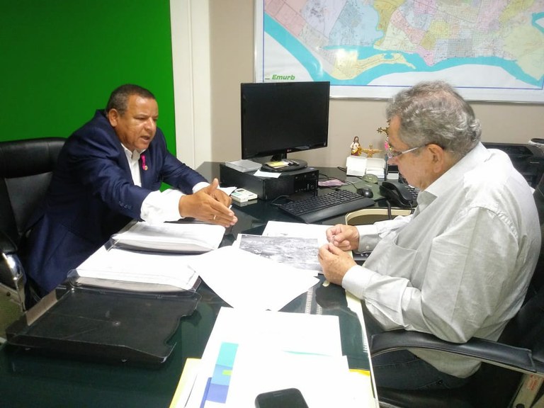 Robalo: Américo avança em negociações com Emurb e melhorias já podem ser sentidas