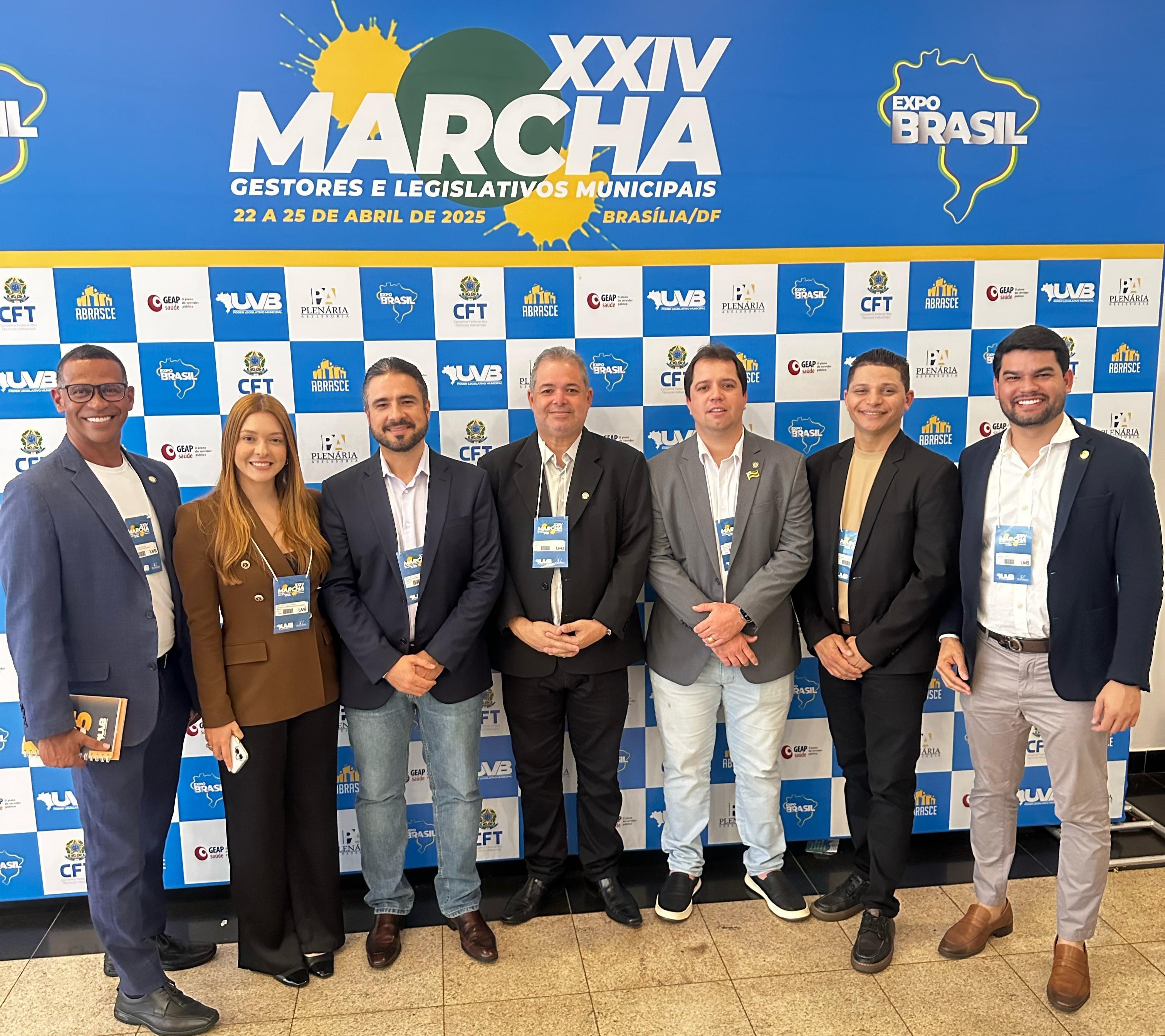 Rodrigo Fontes participa da 24ª Marcha de Gestores e Legisladores Municipais em Brasília    