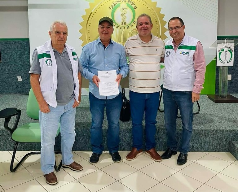 Rodrigo Fontes se reúne com Sindicato dos Médicos para discutir Reforma da Previdência Municipal