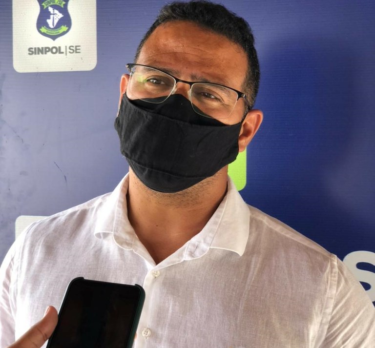 Sargento Byron participa de ato em defesa do adicional de periculosidade dos agentes de segurança de Sergipe