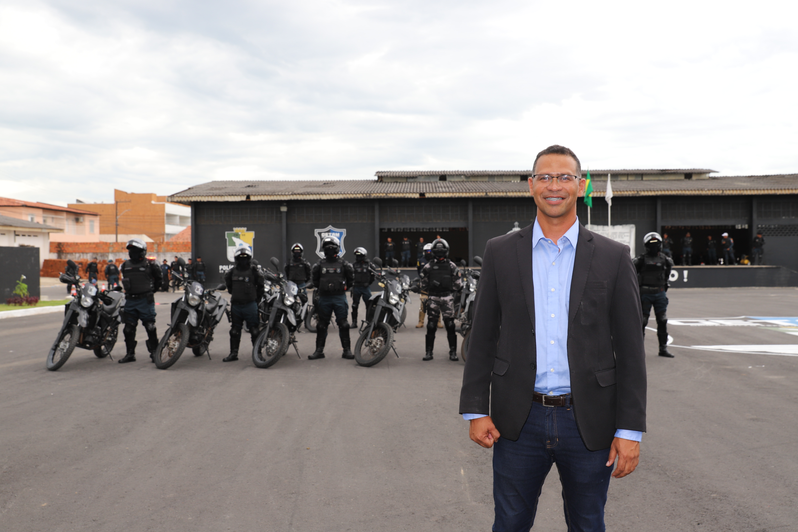 Sargento Byron participa de solenidade de formação de novos cavaleiros de aço do Getam da PM Sergipe