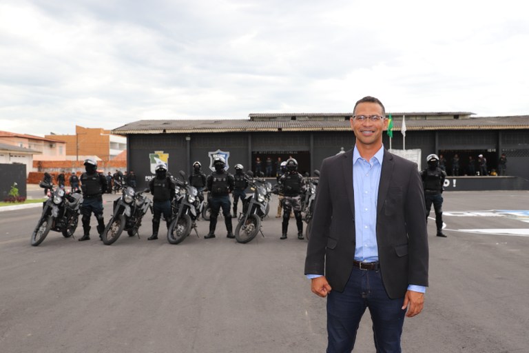 Sargento Byron participa de solenidade de formação de novos cavaleiros de aço do Getam da PM Sergipe