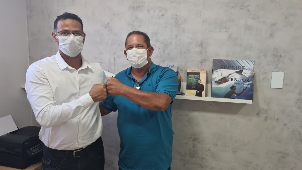 Sargento Byron recebe presidente da associação de pessoas ostomizadas para apresentar PL