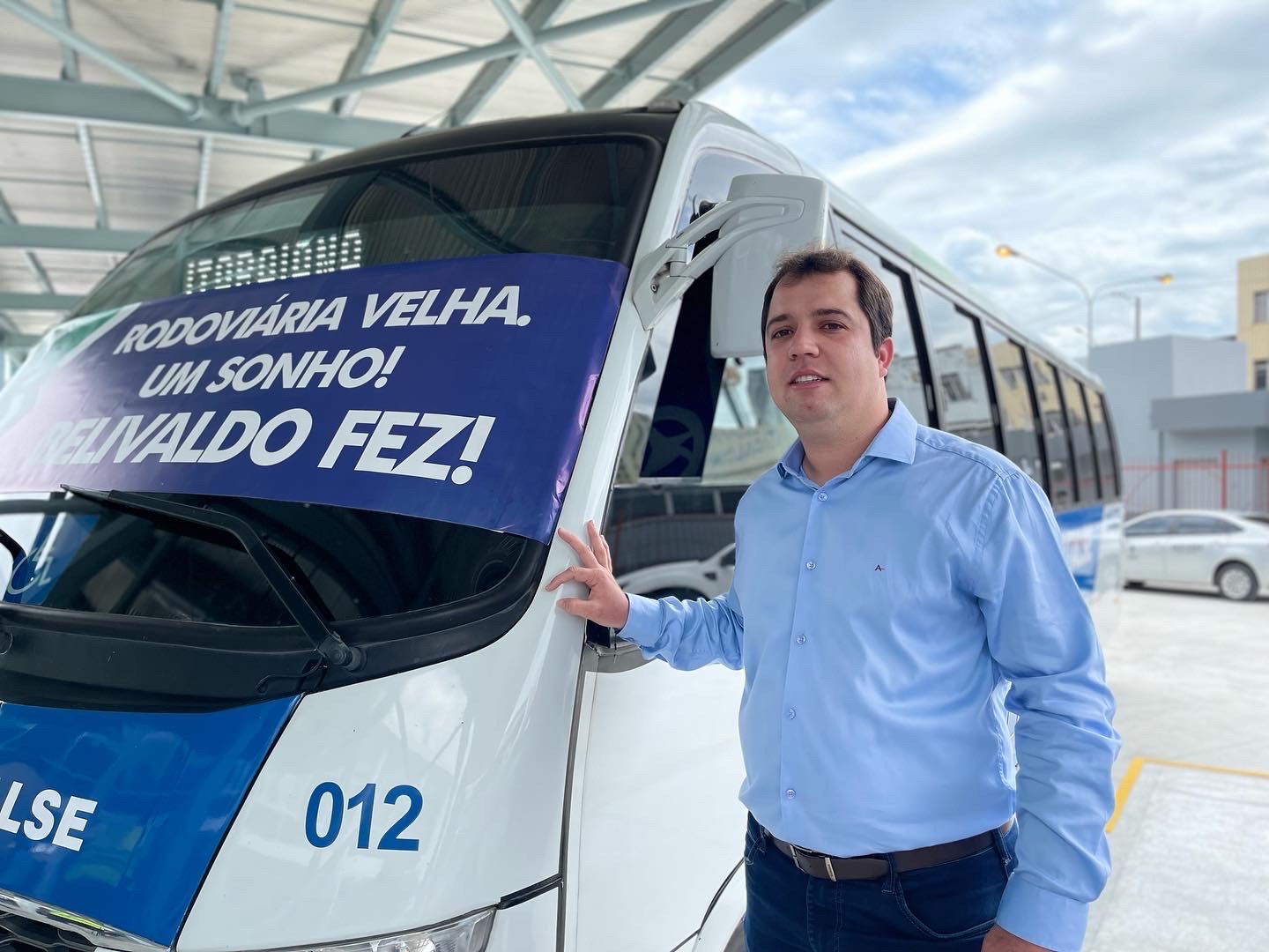 Sávio celebra inauguração de reforma do terminal Luiz Garcia, em Aracaju