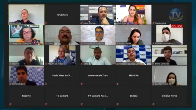 Secretária de Saúde apresenta relatório do 1º quadrimestre aos vereadores 