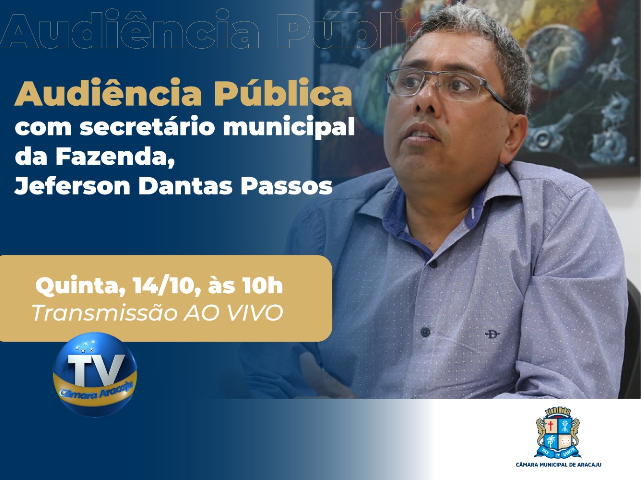 Secretário da Fazenda fará balanço de último quadrimestre  