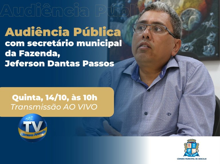 Secretário da Fazenda fará balanço de último quadrimestre  