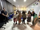 Servidores da Escola do Legislativo de Aracaju participam de ginástica laboral 
