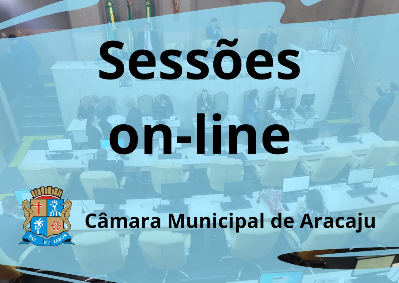 Sessões da Câmara serão retomadas on-line