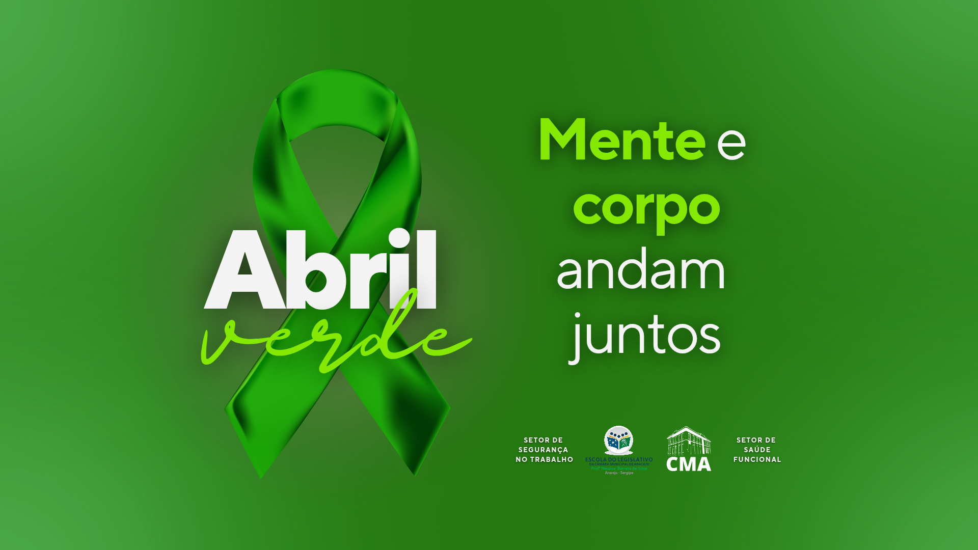Setor de Segurança no Trabalho promoverá ação para os servidores em homenagem ao Abril Verde