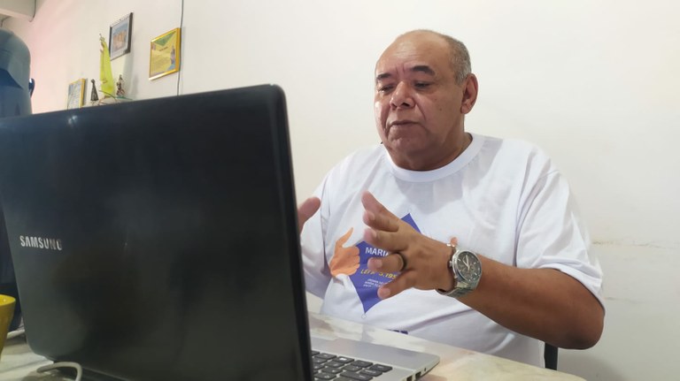 Seu Marcos comemora implantação de sessões virtuais na CMA