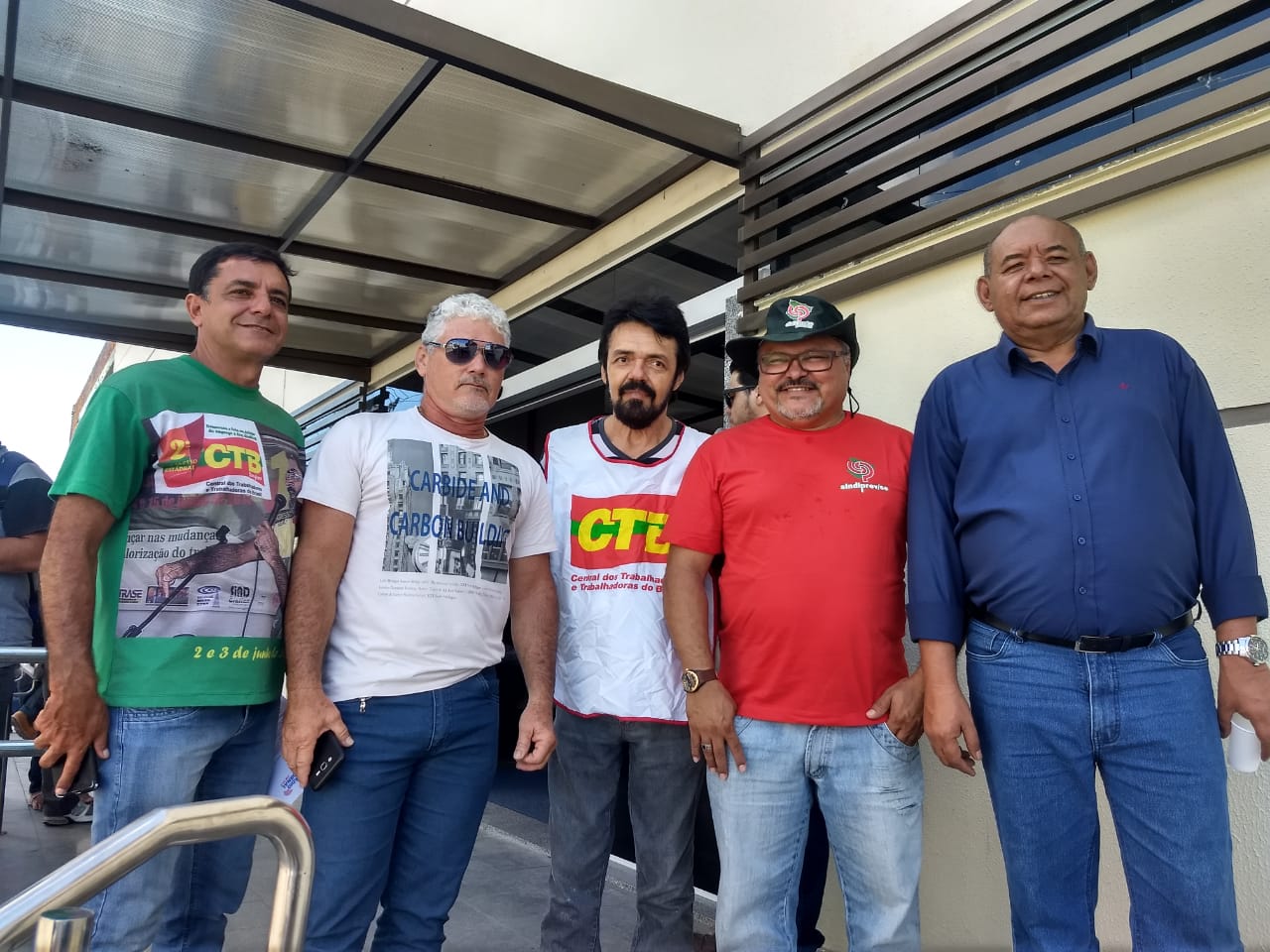 Seu Marcos participa de ato em defesa do adicional de insalubridade dos servidores da Funasa