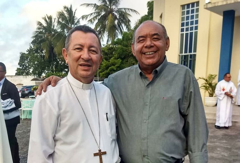 Seu Marcos participa do Jubileu de Prata do Seminário Maior