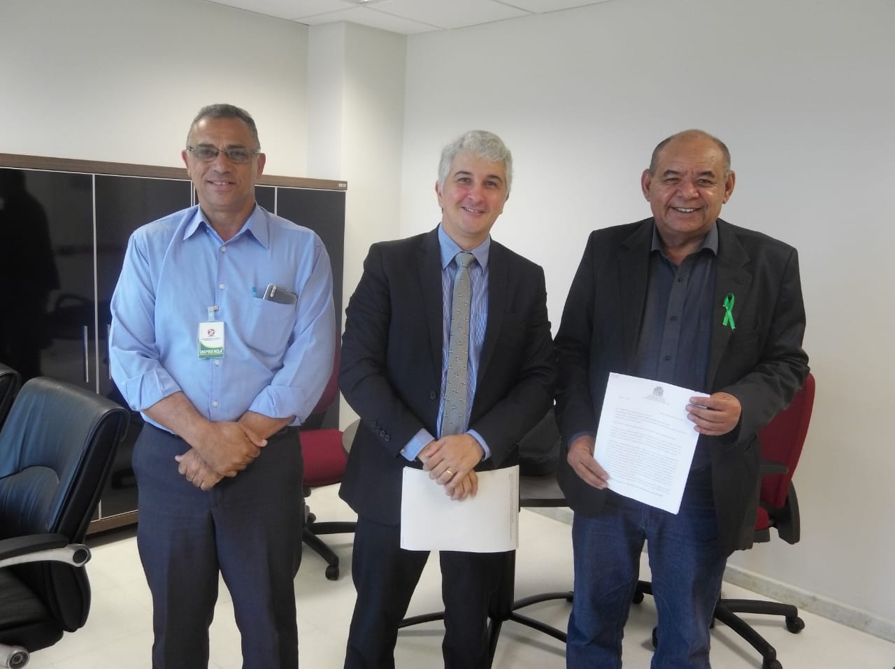 Seu Marcos pede ao MP/SE para acompanhar a capacitação de transplante de rins em Sergipe