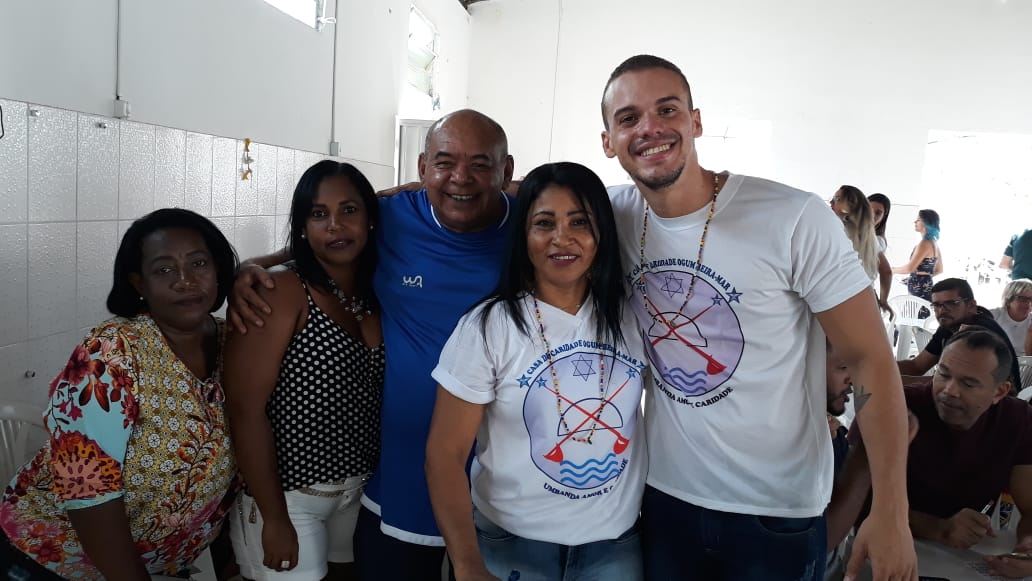 Seu Marcos prestigia bingo beneficente em prol da Casa de Caridade Beira Mar