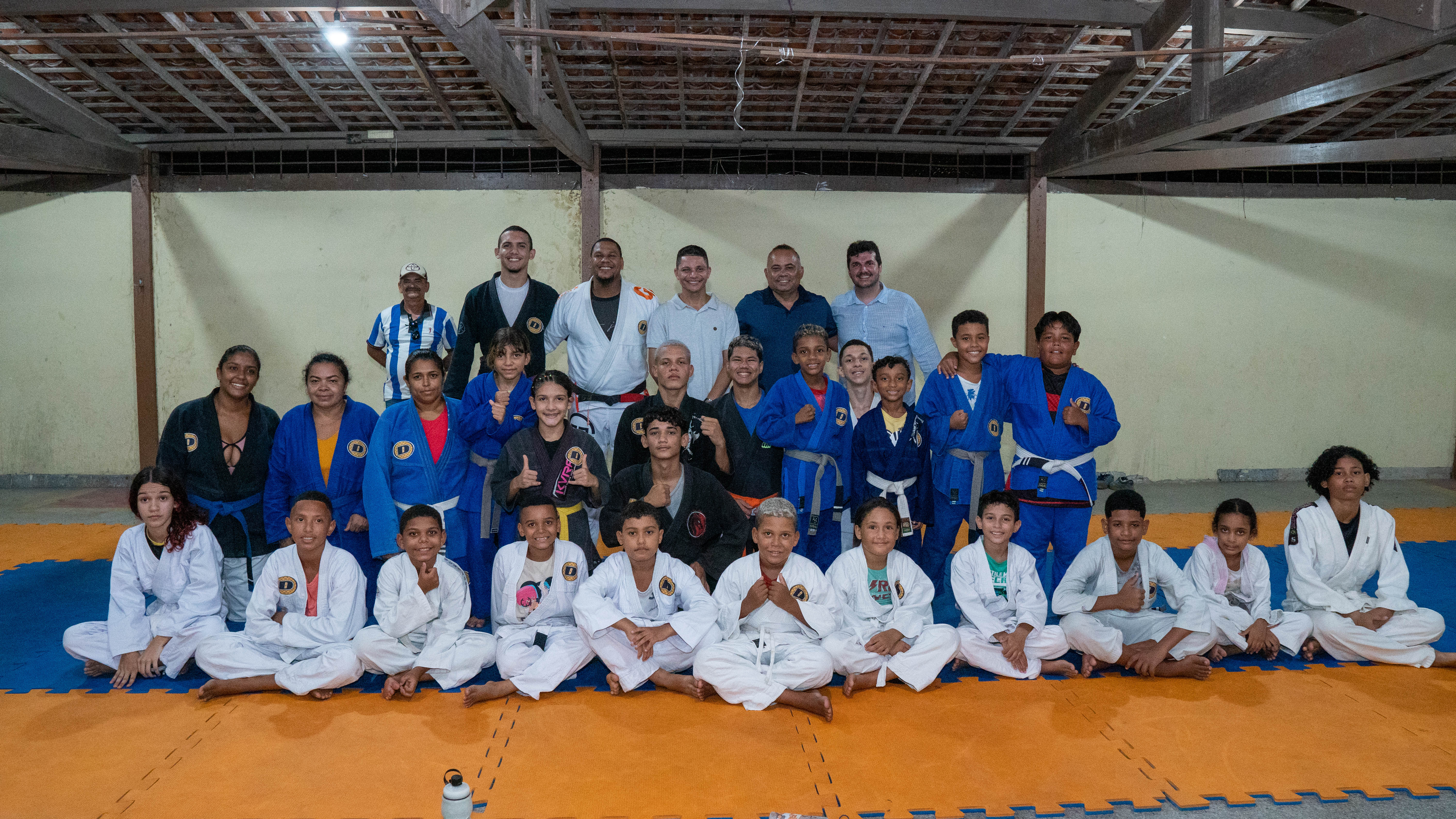 Soneca apresenta projeto de jiu-jitsu ao secretário de Esportes de Aracaju 