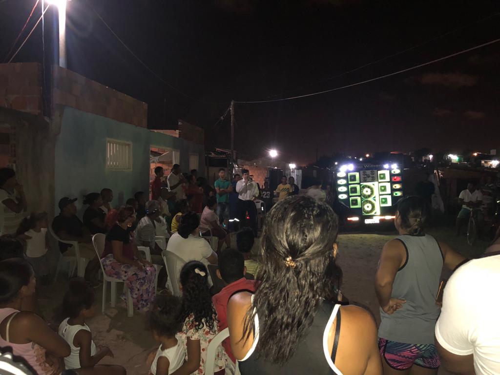 Soneca reúne moradores do Nova Liberdade e leva boas notícias sobre a ocupação