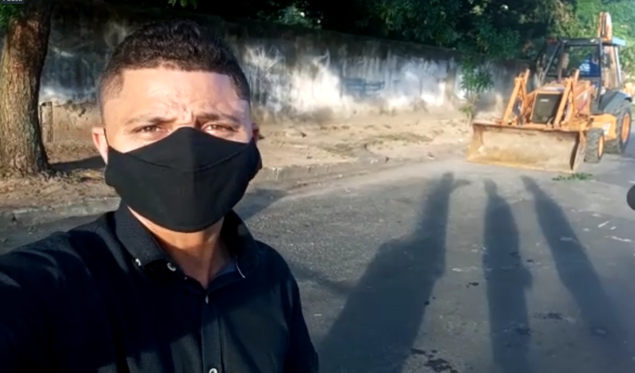 Soneca solicita à Emurb serviço de tapa buraco na zona norte de Aracaju