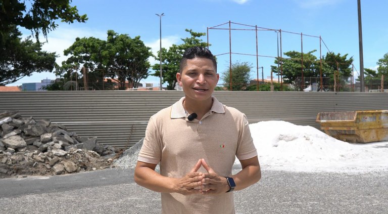 Soneca solicita e consegue reforma para mais uma praça no Bugio