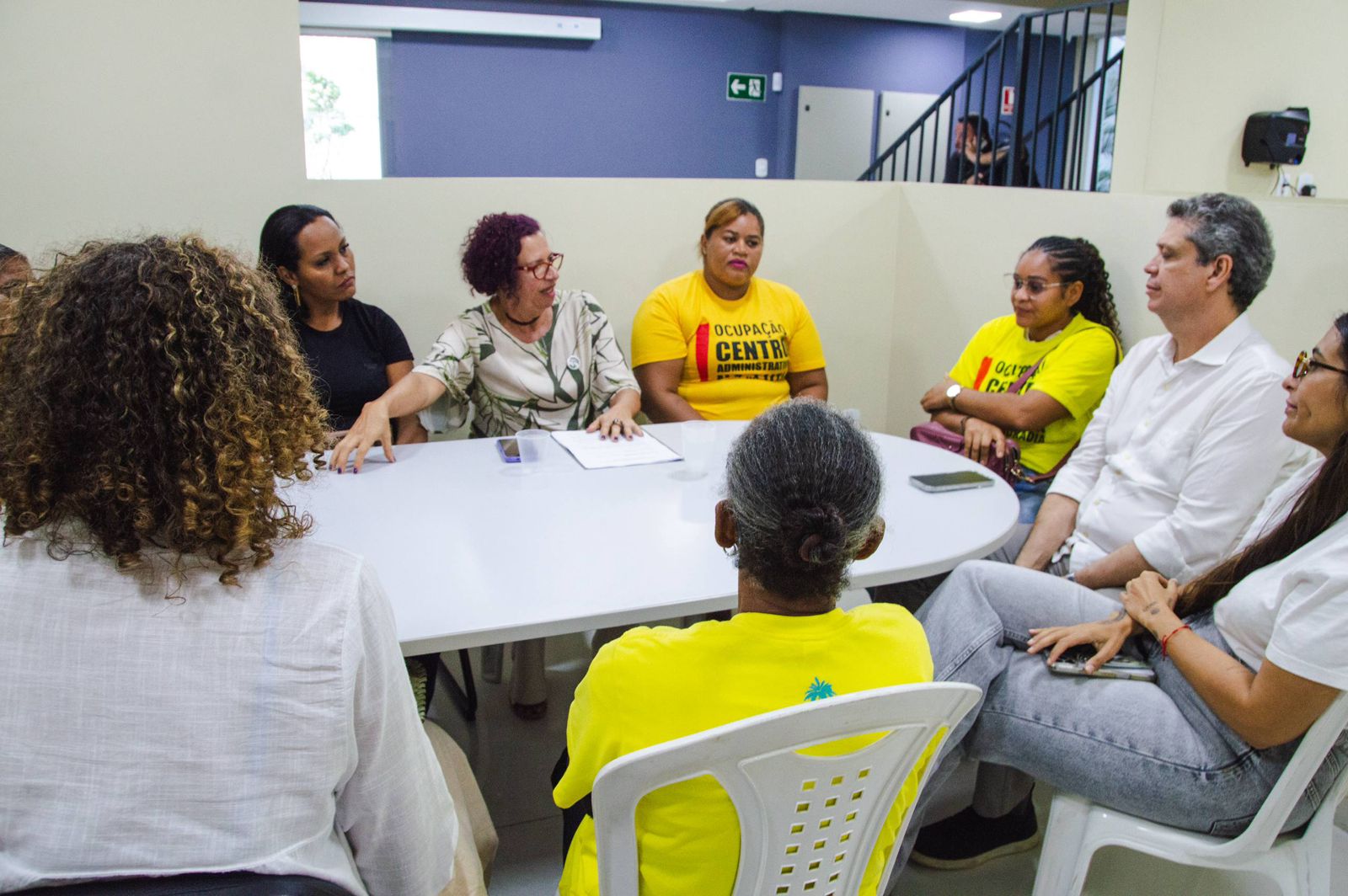 Sonia Meire cobra a regularização dos terrenos da ocupação do Centro Administrativo 