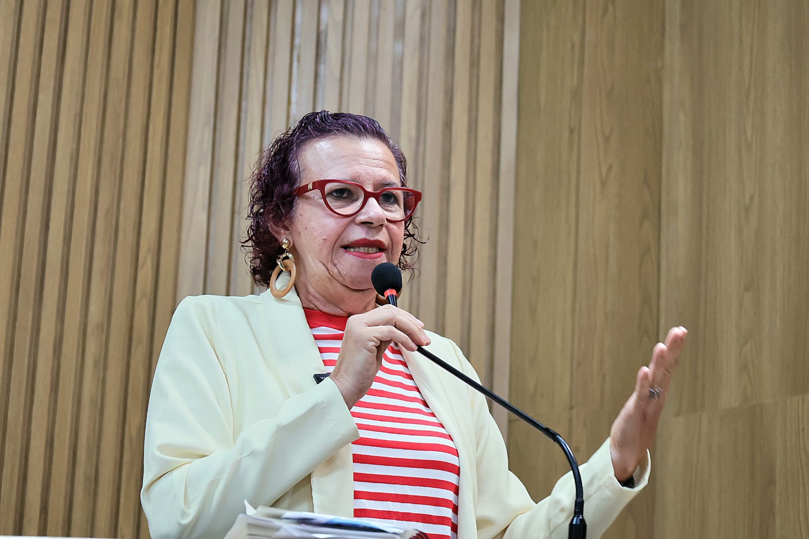 Sonia Meire denuncia mais uma vez problemas no Fernando Franco 