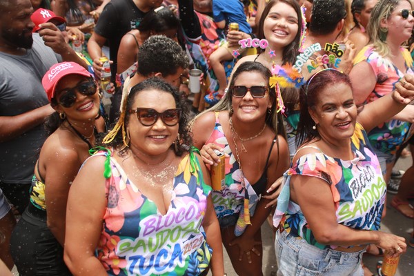 Sucesso no retorno do Bloco Saudoso Tuca