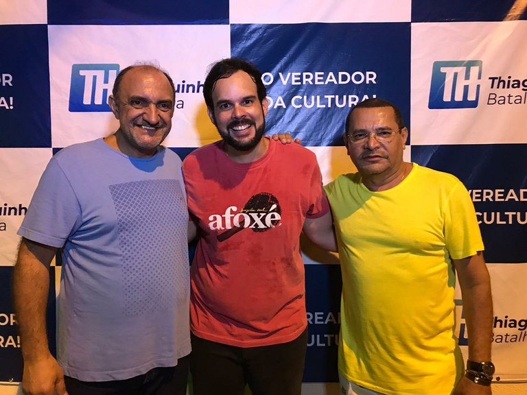 Thiaguinho Batalha apoia Bailinho do Sr. Brejeiro