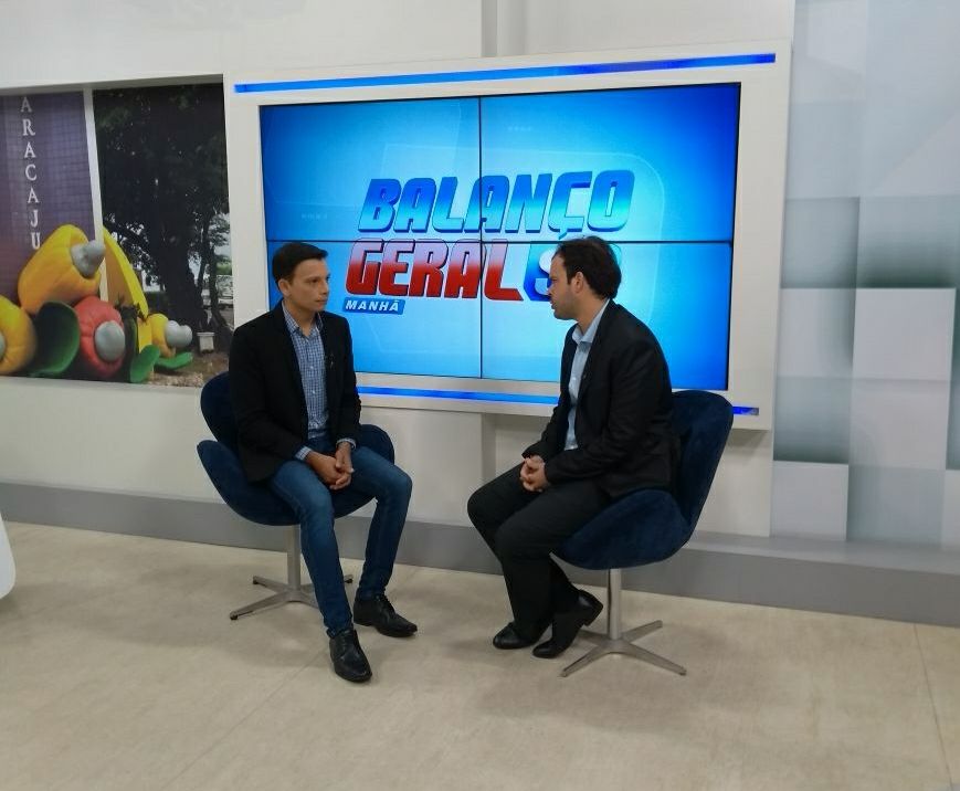 Thiaguinho Batalha participa do programa Balanço Geral