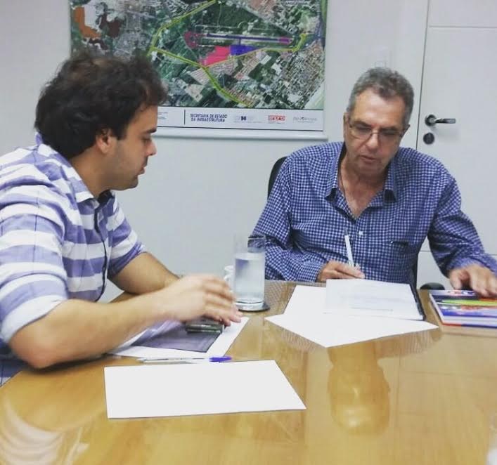 Thiaguinho Batalha vai à Emurb reivindicar melhorias para o Horto