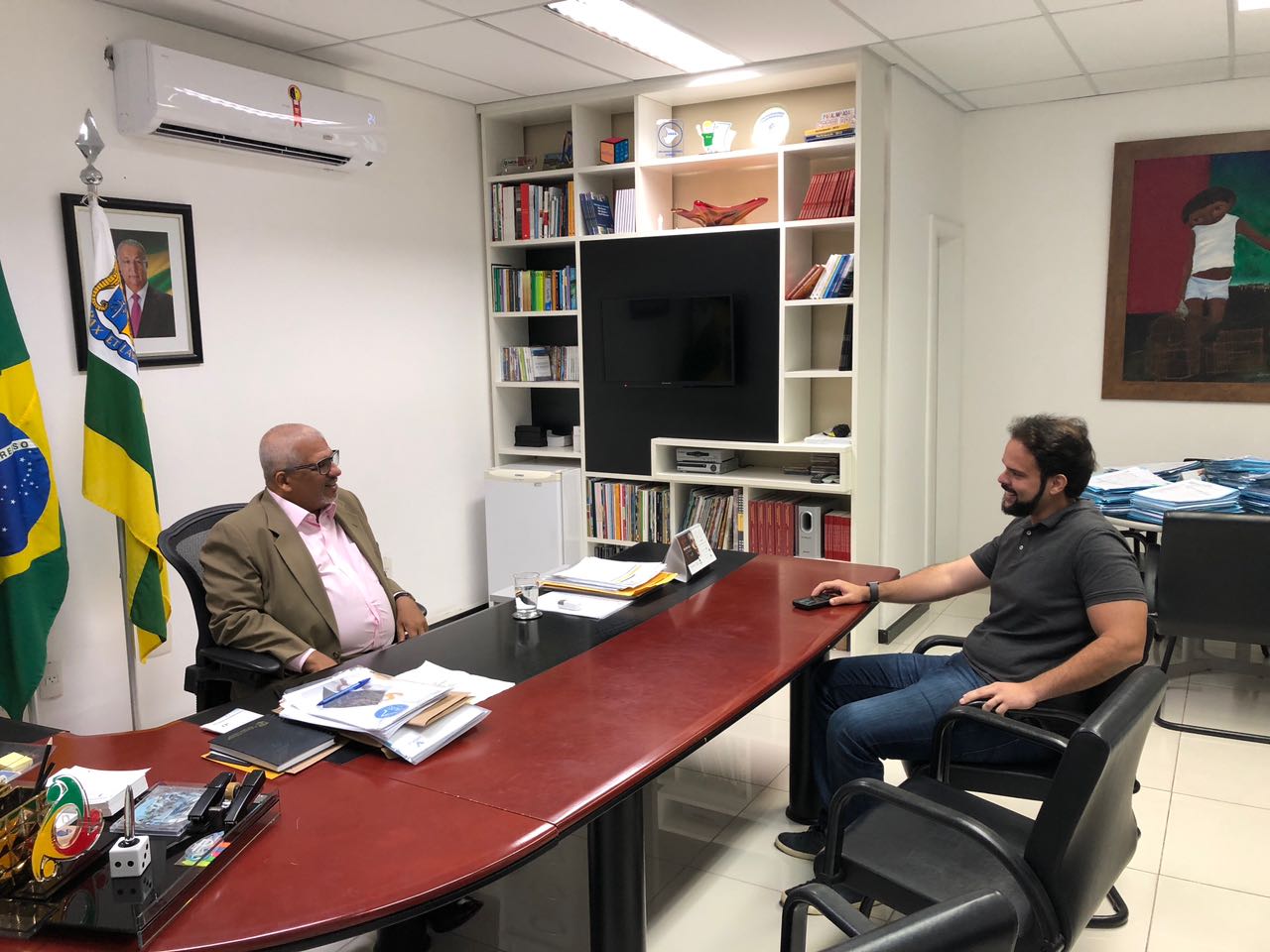 Thiaguinho busca parceria com o Estado para ampliar o projeto “Aulão Cidadão”