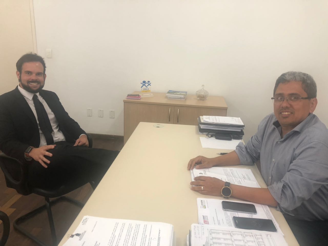 Thiaguinho discute com secretário da Fazenda peças orçamentárias e realização de audiências públicas