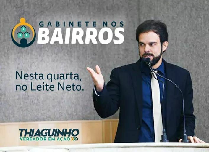 Thiaguinho fará atendimento itinerante nos bairros de Aracaju