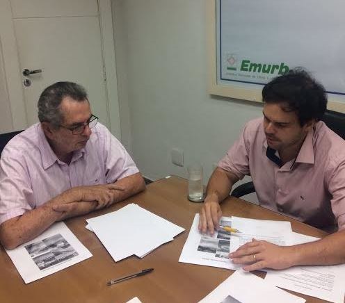 Thiaguinho se reúne com presidente da Emurb e cobra melhorias para diversos bairros