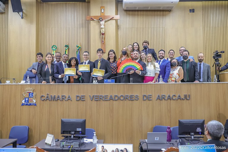 Vencedores do programa Jovem Senador visitam a Câmara de Aracaju