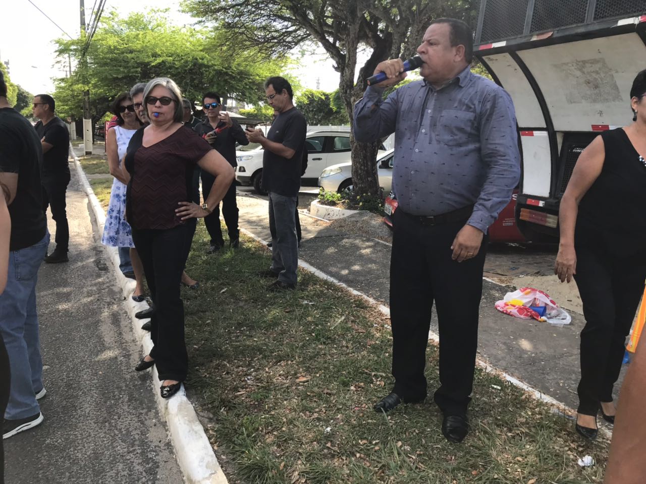 Vereador Américo de Deus apoia a luta os trabalhadores da EMGETIS 