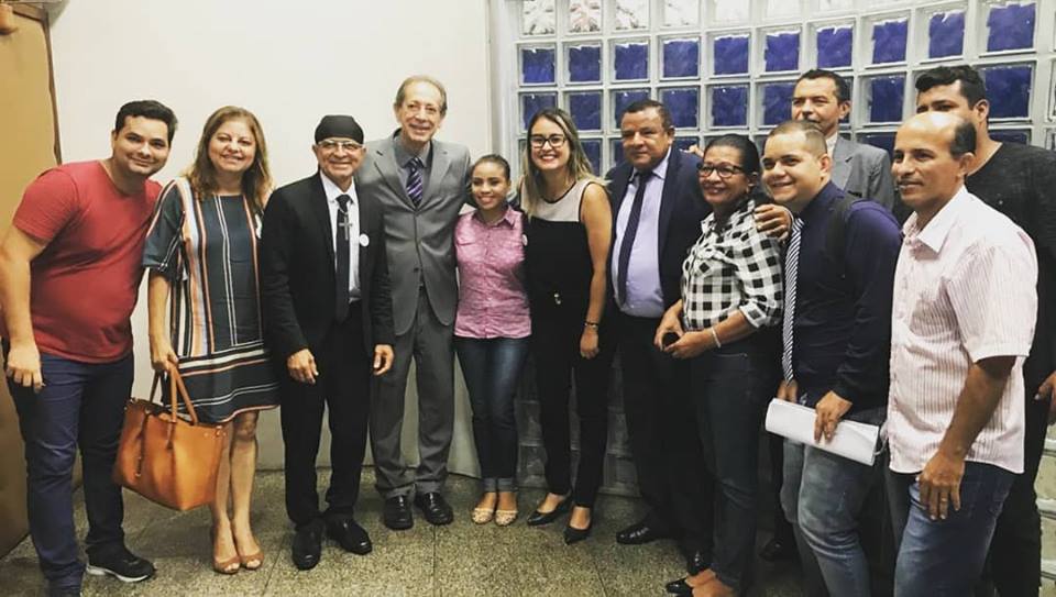 Vereador Américo de Deus dá boas vindas ao Deputado Moritos Matos que é o mais novo redista