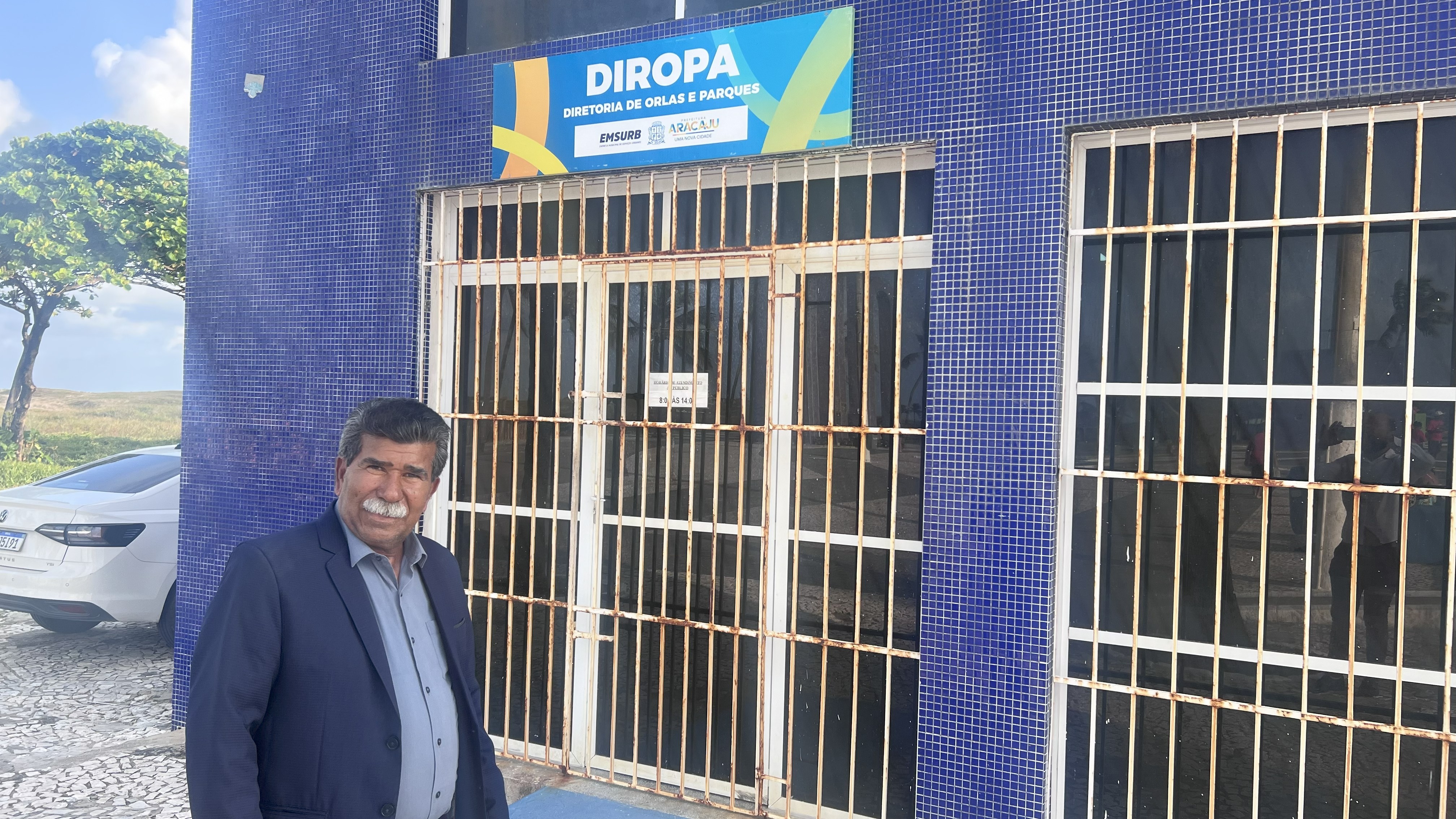 Vereador Bigode acompanha situação dos comerciantes da Orla e da Cinelândia