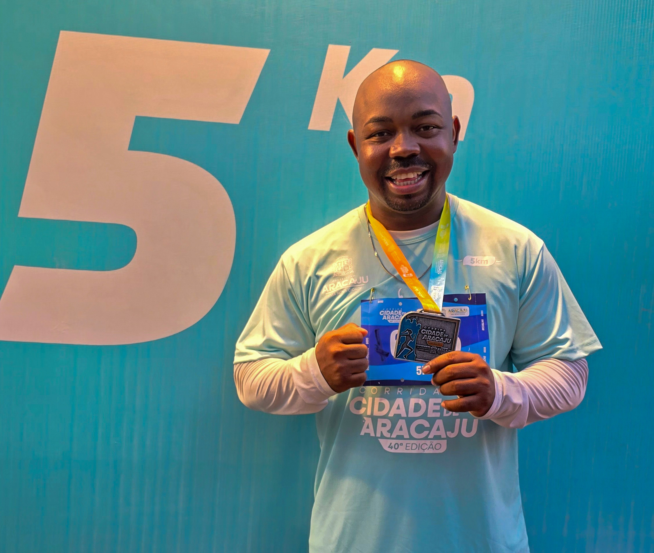 Vereador Binho reforça compromisso com o esporte na 40ª Corrida Cidade de Aracaju