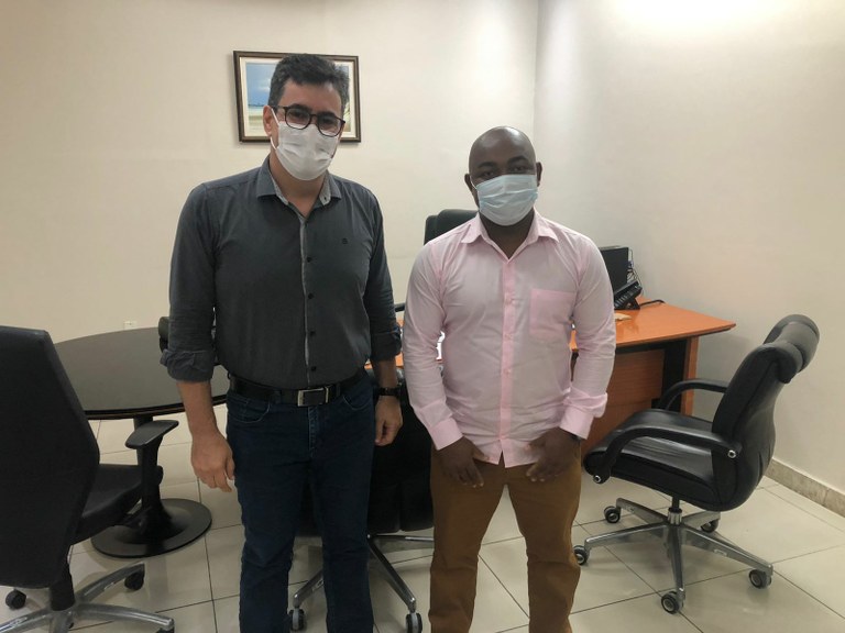 Vereador Binho visita Diretor Presidente do Ipes Saúde