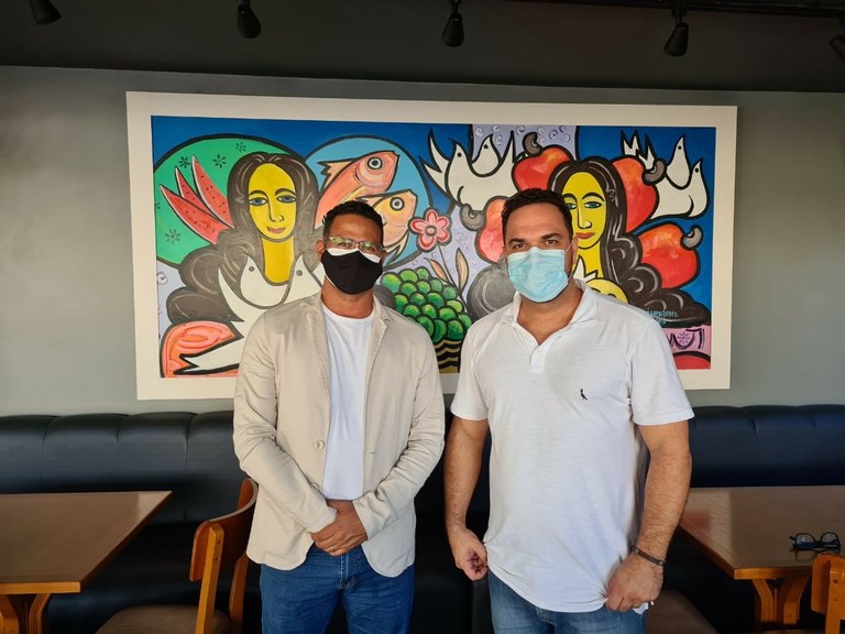 Vereador Byron discute atual cenário de abertura dos bares e restaurantes com a Abrasel