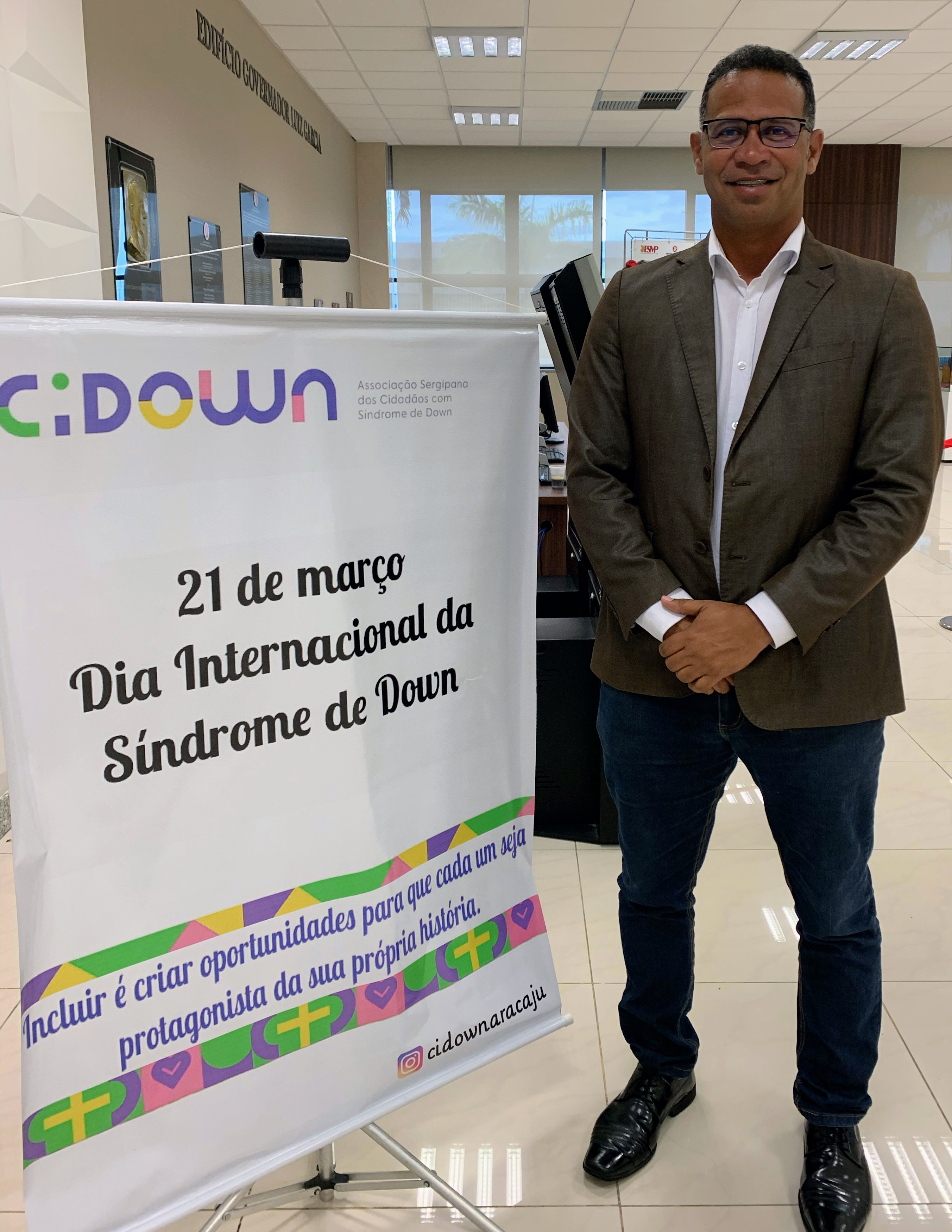 Vereador Byron participa de evento em alusão ao Dia Internacional da Síndrome de Down