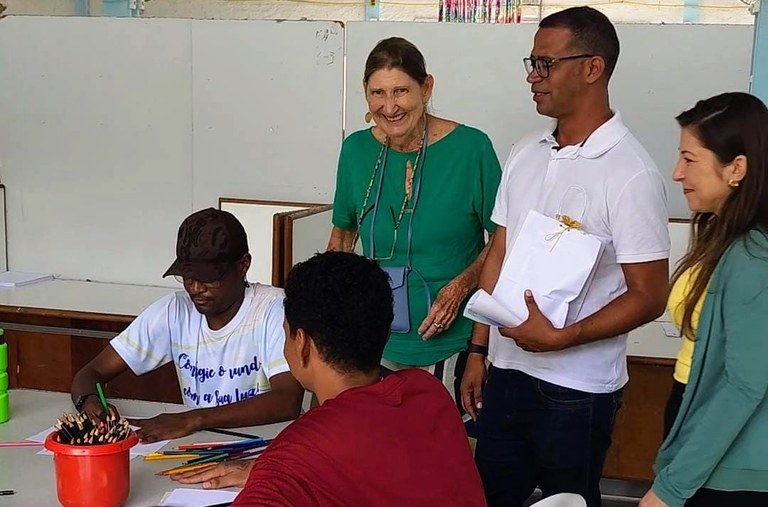 Vereador Byron visita o Ciras e dialoga sobre os recursos destinados por meio das Emendas Impositivas. 