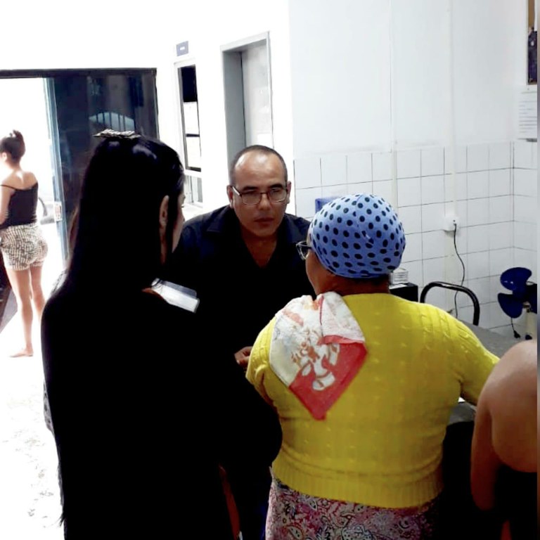 Vereador Cabo Amintas fiscaliza unidade de saúde do Bairro América