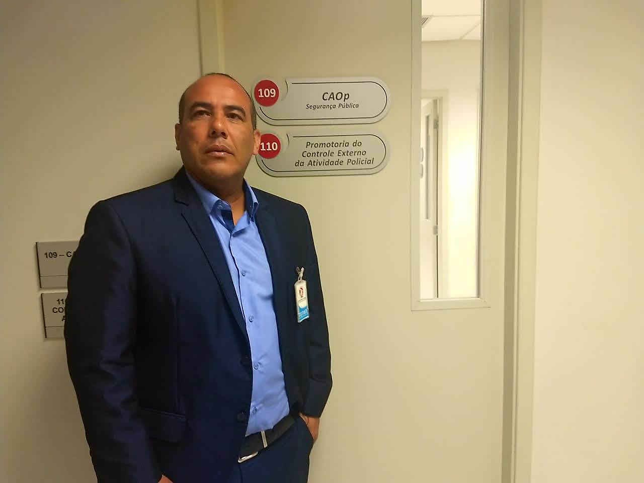 Vereador Cabo Amintas participa de discussão no MPE sobre a atuação de PM's em eventos