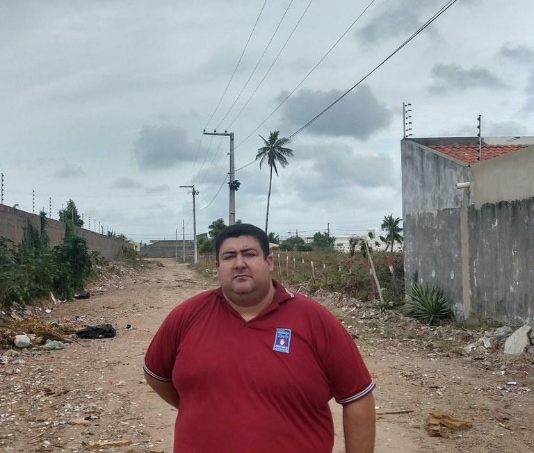Vereador Cabo Didi cobra, mais um vez, infraestrutura no bairro Aruana