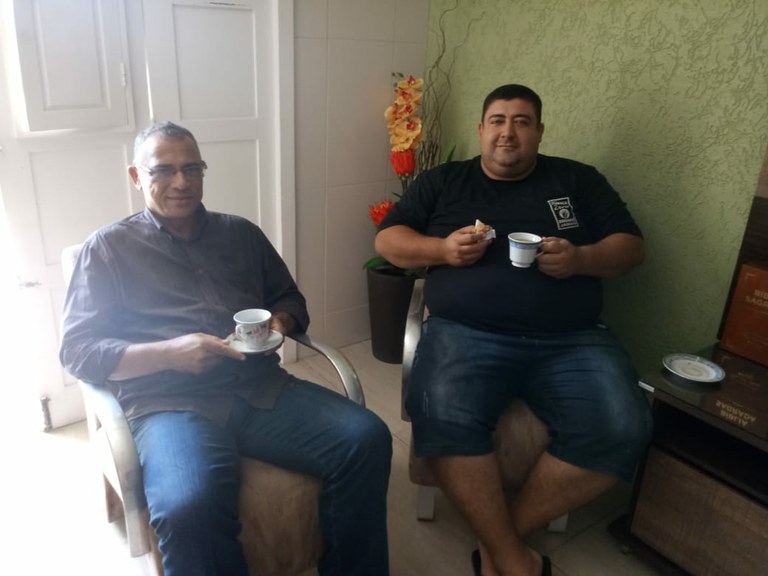 Vereador Cabo Didi concede entrevista ao programa "Jornal da vida" na Rádio Jornal